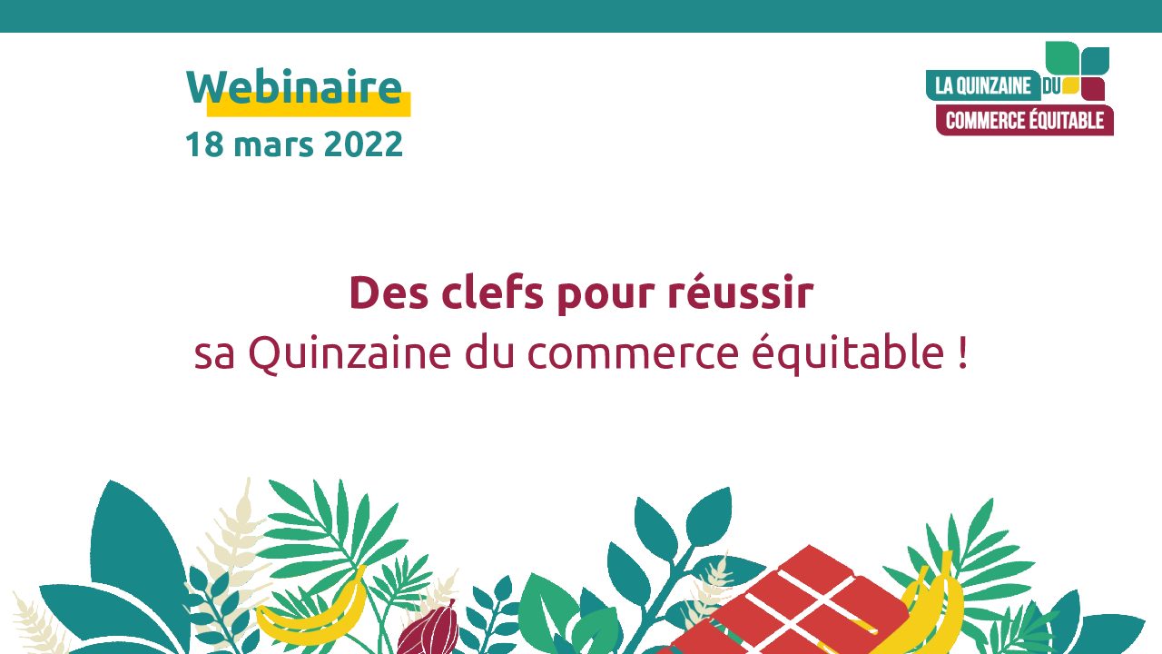 La Quinzaine du commerce équitable